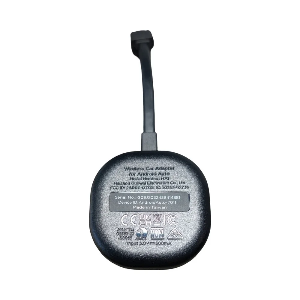 42-P Motorola Sound MA1 Google Authorized Wireless Android Auto Car Adapter ⬇️
